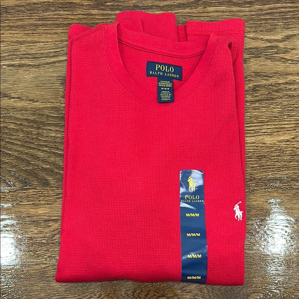Polo by Ralph Lauren Red long sleeve
